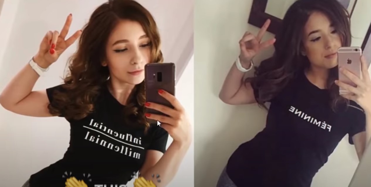 Pokimane pokazuje swoje najlepsze "kopie". W również polską streamerkę(02)