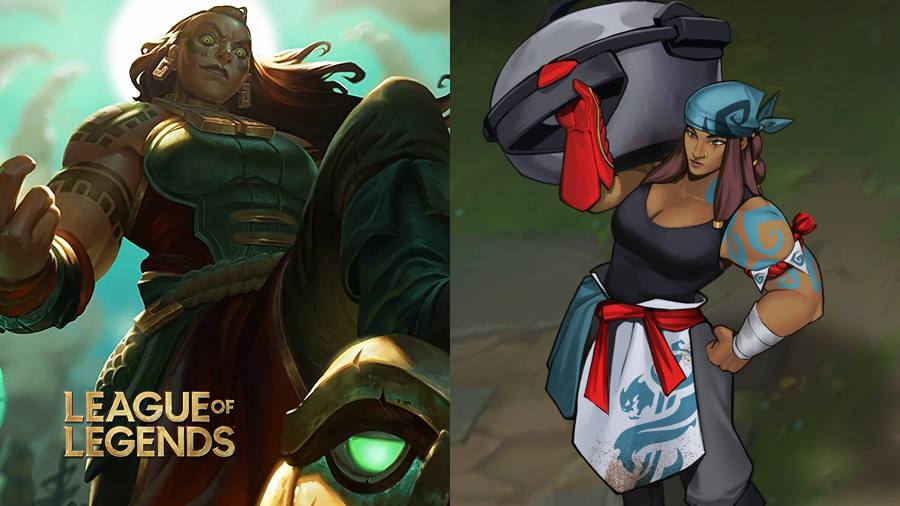Chef Illaoi świetnym, fanowskim pomysłem na skórkę do League of Legends ...