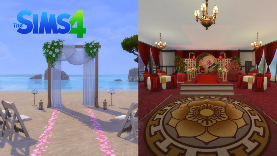 Wszystkie nowe sale weselne, które otrzymamy w The Sims 4 Ślubne