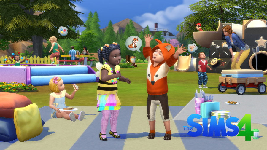 Wiedzieliście, że małe dzieci w The Sims 4 mogą uczyć się korzystania z