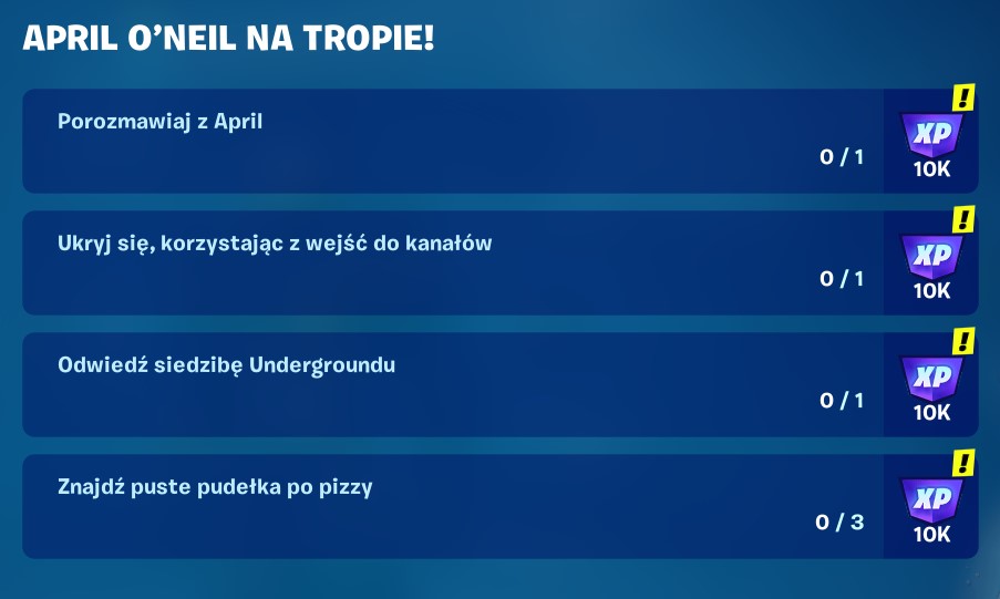 Wojownicze żółwie ninja mają powrócić do Fortnite, jest też teaser